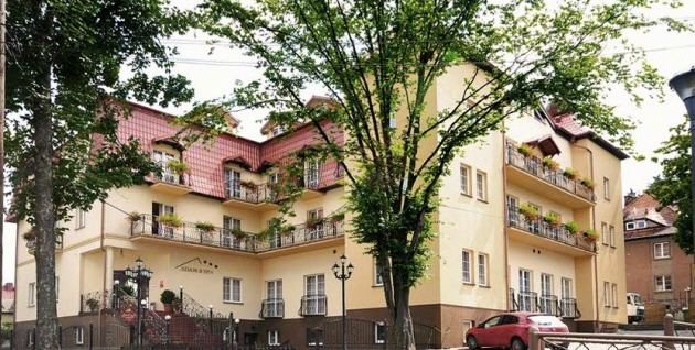 ADAM SPA hotel apartamenty pokoje wypoczynek noclegi w Polsce góry Sudety Kudowa-Zdrój